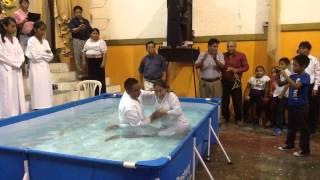 Bautismo en Agua (Marcos 16:16) En Mision Cristiana Evangelica Las Buenas Nuevas Ecuador