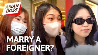 Would Japanese Girls Marry Foreigners? | Street Interview