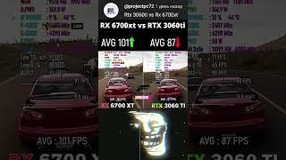 RX 6700xt vs RTX 3060ti game test#gaming #pc #fps #productreview