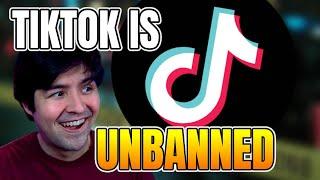 TikTok is UNBANNED!?