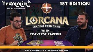 Lorcana with Traverse Tavern | T’CG: Trammin’ Card Games 1st Edition