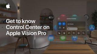Get to know Control Center on Apple Vision Pro | Apple Support