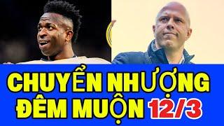 CHUYỂN NHƯỢNG ĐÊM MUỘN 12/3: LỢI THẾ CỦA THẦY TRÒ ANCELOTTI, ASTON VILLA ĐÓN TIN VUI,