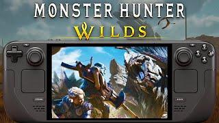 Monster Hunter Wilds Steam Deck New Patch Hotfix Performance FSR 3 FG ON Vs OFF