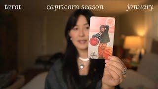 asmr tarot  pick a card for january and capricorn season (TIMELESS energy predictions)