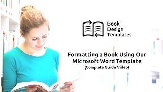 Complete Book Formatting How-To Guide for Word Templates