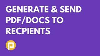 How to Generate and Send PDF/Google Docs to Recipients - Google Forms Approval Workflow