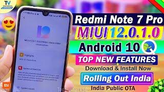 REDMI NOTE 7 PRO MIUI 12.0.1.0 NEW INDIA STABLE UPDATE ROLLING OUT | MIUI 12 Redmi Note 7 Pro Update