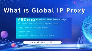 ABCproxy-global ip proxy platform -real residential ip/secure/stable/best alternative to the 911S5