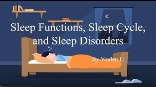 Understanding Sleep Functions, Sleep Cycle, and Sleep Disorders 