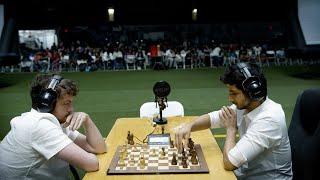 GM Hans Niemann Vs GM Vidit Gujrathi | FIRST GAME | Universal Chess Tour