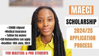 ITALIAN GOVERNMENT FULLY FUNDED SCHOLARSHIP (MAECI) APPLICATION PROCESS| Study in Italy 2024