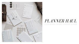 Planner Haul: Cloth & Paper, 8LOTUS, Paperie Planning, The Planner Spot & more!