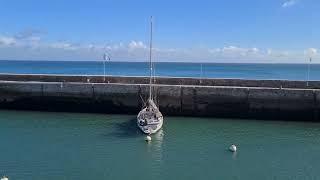 Sailing France. Segling Frankrike. Biscaya. Abandon ship. Jea överger skeppet. Croix Belle-il-en-Mer