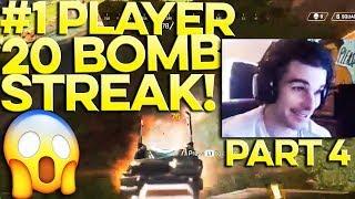 RANK #1 APEX LEGENDS PLAYER 4TH 20 BOMB IN A ROW  WTF | (20 BOMB STREAK PART 4)