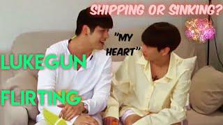 #GMMTVSafeHouse (Lukegun) Flirting-[shipping or sinking]. Off jealous #Lukegun #bl  #offgun #babii