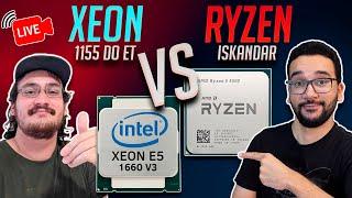 AO VIVO dos ESTÚDIOS! Xeon vs XEON! @1155doET Estragando Placa Mãe XEON