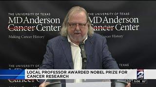 Local professor awarded Nobel Prize for cancer research