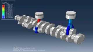 Dynamic Finite Element Engine Simulation with ABAQUS/Simulia