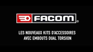 Embouts impact "DUAL TORSION" FACOM Formula E FR