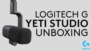 Logitech G Yeti Studio Microphone UNBOXING