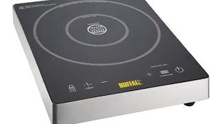 Buffalo Induction hob large enough for normal 30cm size frying pan use Taiwan Industrial use quality