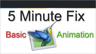 002 - 5 Minute Fix - PTE AV Studio - Basic Animation