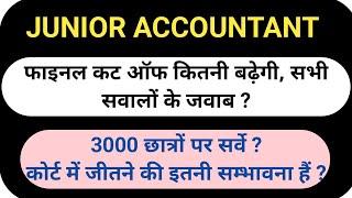 junior accountant, jr accountant, jr acc, jra tra, final cut off, Final result, RSMSSB RSSB 2024