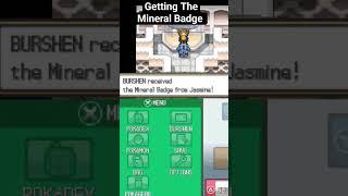 Getting The Mineral Badge #pokemon #pokemonsoulsilver #pokemoncommunity #pokemontiktok #shorts