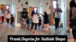 Suprise Sothanaigal to Sathish Deepa | Bayanthu pona Sathish | Ammu's Hut | Prank | Amruthaabishek