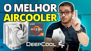 O MELHOR AIR COOLER PARA VÁRIOS RYZEN 5000 - DEEPCOOL AK400 WHITE