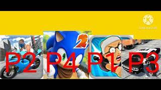 City Villain Simulator vs Sonic Dash vs Angry gran run vs Cop Duty ll Android iPad iOS IP PLAYGAME