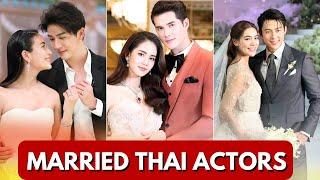 TOP 10 THAI ACTORS WHO GOT MARRIED AFTER FALL IN LOVE ON SET ||  HANDSOME THAI ACTORS, #thaidrama