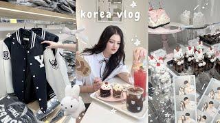 KOREA VLOG 🫧 yonsei university, shopping in hongdae, cute cafes, photobooths, what i eat