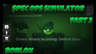 RETURN OF SPEC OPS SIMULATOR ROBLOX!