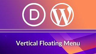 Divi Theme Tutorial: Floating Vertical Navigation Menu