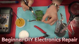 YES, You Can Fix Electronics - Robbie Diagnoses and Repairs A Simple (But Common) Issue