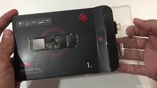 ADATA XPG SX8200 PRO 1TB PCIe NVMe Gen3x4 M.2 2280 SSD Unboxing