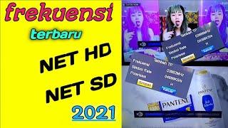 frekuensi terbaru NET SD dan NET HD 2021