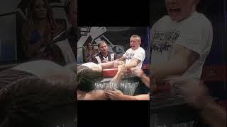 Devon Vs Oleg's mutant forearm‍ #armwrestling #devonlarratt #fyp #shorts