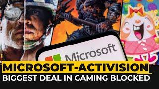 UK blocks Microsoft-Activision gaming deal, biggest in tech