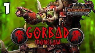 THE IRONCLAW RISES! Total War: Warhammer 3 - Gorbad Ironclaw Campaign - Omens of Destruction #1