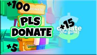 LIVEDONATING TO EVERYONE IN PLS DONATE! (BLIMP at 1k subs!!!!!)