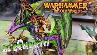 Warhammer the Old World Battle Report 2000 points Round 1 learning game Orcs vs Warriors of Chaos