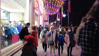 Walking Street Tour On Rasht - Iran 2022 میدان شهرداری رشت