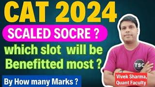 CAT 2024 Scaled Score Explained  #cat2024 #catexam #mbaexam #catmba #iimc  #catscore #topbschools