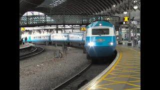 Rail Traffic at Newcastle Central Station  - 12th December 2024