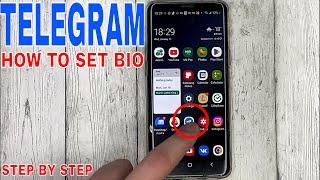 How To Set Bio In Telegram 