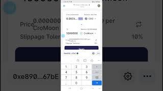 How to buy tokens / assets in CRONOS BLOCKCHAIN , easy swap method using Crodex.app