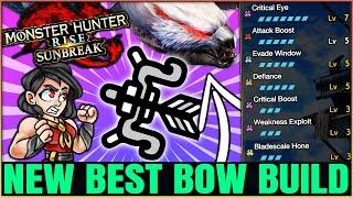 This New Way to Play Bow is INCREDIBLE - Best Build & Highest Damage - Monster Hunter Rise Sunbreak!